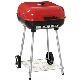 Holzkohlegrill, Grillfläche: 42 x 39 cm Holzkohlegrill, Grillfläche: 42 x 39 cm