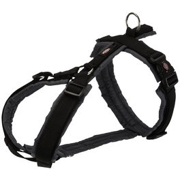 Hunde-Geschirr, S, Nylon, schwarz/graphitfarben Hunde-Geschirr, S, Nylon, schwarz/graphitfarben