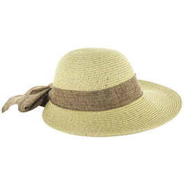Hut »CHRISTINE«, Papier, natur