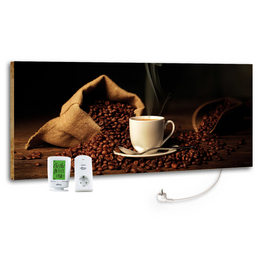 Infrarotheizung »Coffeetime«, mit Thermostat, 800 W, für Räume bis 25 m², Naturstein