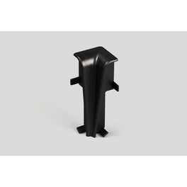 Innenecken, für Sockelleiste (6 cm), Dekor: Universal schwarz, Kunststoff, 2 Stück