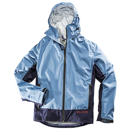 Jacke, taubenblau/marine, Polyester, Gr. M