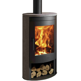 Kaminofen »Oval 3 Stone«, Stahl, 8,7 kW, BxHxT: 60 x 105 x 49 cm Kaminofen »Oval 3 Stone«, Stahl, 8,7 kW, BxHxT: 60 x 105 x 49 cm
