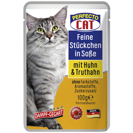 Katzen-Nassfutter »Perfecto Cat«, 20 Beutel Katzen-Nassfutter »Perfecto Cat«, 20 Beutel
