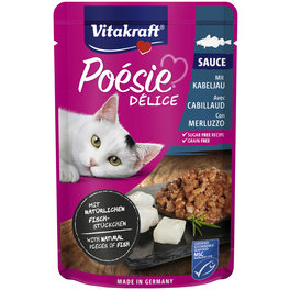 Katzen-Nassfutter »Poésie Délice«, 85 g, Kabeljau Katzen-Nassfutter »Poésie Délice«, 85 g, Kabeljau