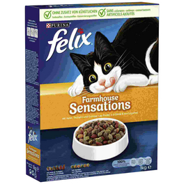 felix Trockenfutter fr Katzen  alles was das Katzenherz begehrt