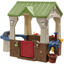 Kinderspielhaus »Great«, BxHxT: 179,07 x 137,16 x 95,25 cm, Kunststoff, braungrün Kinderspielhaus »Great«, BxHxT: 179,07 x 137,16 x 95,25 cm, Kunststoff, braungrün