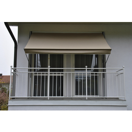 Klemmmarkise, BxT: 150x150 cm, taupe Klemmmarkise, BxT: 150x150 cm, taupe