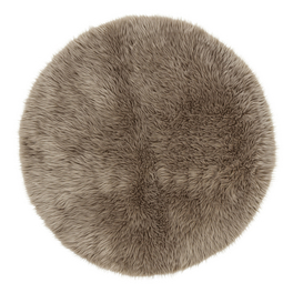 Kunstfellteppich »Mia«, Ø 120 cm, rund, Acryl/Polyester Kunstfellteppich »Mia«, Ø 120 cm, rund, Acryl/Polyester