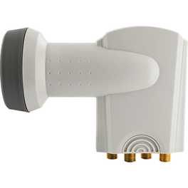 LNB (Low Noise Block), Digital Quattro-LNB Sun Protect hellgrau