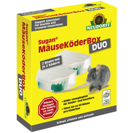 Mäusebox mit Köder »Sugan«, Paste in Köderbox, 2 Stück