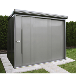 Metallgerätehaus »Nagoya«, 10,22 m³, BxT: 253cm x 192.2cm