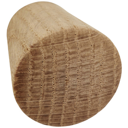 Möbelknopf, Ø 25 x 25 mm, natur, Eichenholz