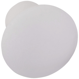 Möbelknopf, rund, Ø 28 x 28,5 mm, weiß, Kiefernholz