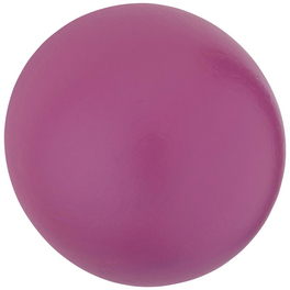 Möbelknopf, rund, Ø 35 x 36 mm, pink, Kiefernholz
