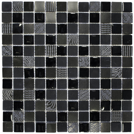 Mosaikfliese »HQ«, BxL: 30 x 30 cm, Wandbelag/Bodenbelag