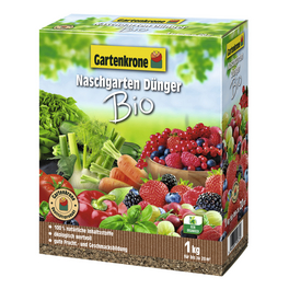 Naschgartendünger, Bio, 1,0 kg, geeignet für Obst und Gemüse