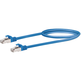 Netzwerkkabel, CAT6 0,5 m blau