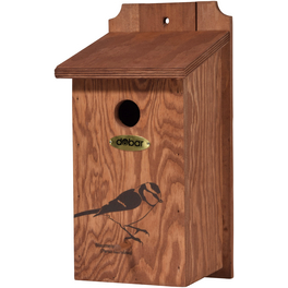 Nistkasten, BxHxL: 16 x 32 x 16 cm, Holz, braun Nistkasten, BxHxL: 16 x 32 x 16 cm, Holz, braun