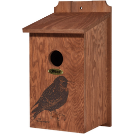 Nistkasten, BxHxL: 20 x 38 x 19 cm, Holz, braun Nistkasten, BxHxL: 20 x 38 x 19 cm, Holz, braun