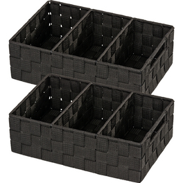 Organizer, BxHxL: 32 x 10 x 21 cm, Polypropylen (PP), schwarz