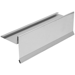Ortblech, BxL: 105 x 1000 mm, Aluminium, natur, mit Wasserfalz
