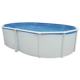 Ovalpool »Highline«, Oval, BxLxH: 366x550x132 cm, weiß Ovalpool »Highline«, Oval, BxLxH: 366x550x132 cm, weiß