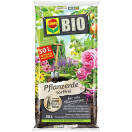 Pflanzenerde »COMPO BIO«, für Balkon- und Kübelpflanzen, torffrei Pflanzenerde »COMPO BIO«, für Balkon- und Kübelpflanzen, torffrei
