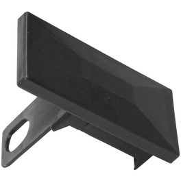 Pfostenkappe, BxHxT: 9,5 x 7,2 x 4,5 cm, für Premium Pfosten 60 x 40 mm Pfostenkappe, BxHxT: 9,5 x 7,2 x 4,5 cm, für Premium Pfosten 60 x 40 mm
