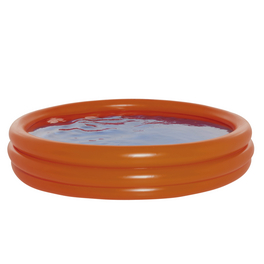 Planschbecken, orange, Kunststoff Planschbecken, orange, Kunststoff