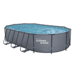 Pool »Active«, anthrazit, BxHxL: 366 x 122 x 610 cm Pool »Active«, anthrazit, BxHxL: 366 x 122 x 610 cm