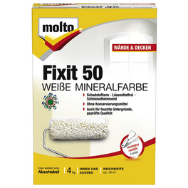 Pulver-Mineralfarbe »Fixit 50«, weiß, 4 l, 16 m²
