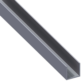Quadrat-U-Profil »Combitech®«, Aluminium, BxHxL: 15,5 mm x 15,5 mm x 2500 mm