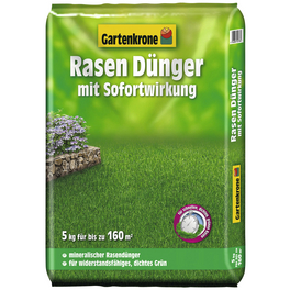 Rasendünger, 5 kg, für 160 m², schützt vor Nährstoffmangel