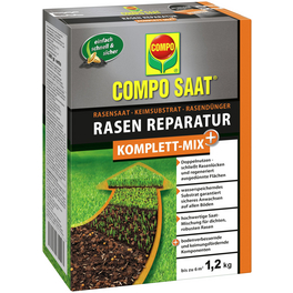 Rasendünger »Komplett Mix+«, 1,2 kg für bis zu 6 m², schützt vor Rasenlücken