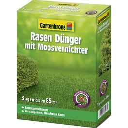 Rasendünger & Moosvernichter, 3 kg, für 85 m², schützt vor Moos