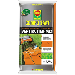 Rasendünger »SAAT Vertikutier-Mix«, 7,5 kg, für 250 m², schützt vor Rasenlücken