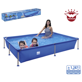Rechteckpool blau, BxLxH: 228 x 159 x 42 cm Rechteckpool blau, BxLxH: 228 x 159 x 42 cm