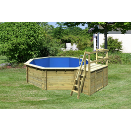 Rundpool, braun, BxH: 428 x 124 cm Rundpool, braun, BxH: 428 x 124 cm