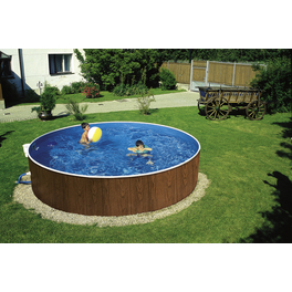 Rundpool, Holzoptik, ØxH: 300 x 90 cm Rundpool, Holzoptik, ØxH: 300 x 90 cm
