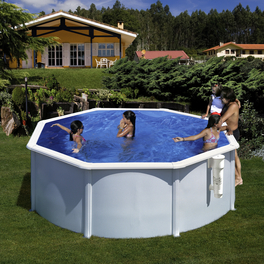 Rundpool, weiß, ØxH: 300 x 120 cm Rundpool, weiß, ØxH: 300 x 120 cm