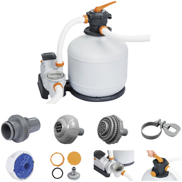 Sandfilteranlage »Flowclear «, Max. Durchflussmenge: 11,3 m³/h
