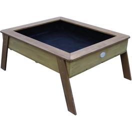Sandtisch, mit Hochbeet, BxHxL: 93,5 x 93,5 x 110 cm