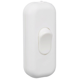 Schalter, Thermoplast, Weiß Schalter, Thermoplast, Weiß