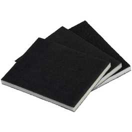 Schleifschwamm-Set Kunststoff 3-tlg.