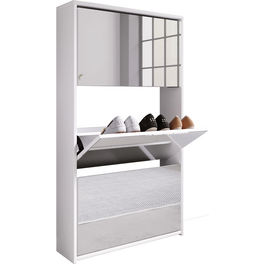 Schuhschrank »Stido«, BxHxL: 17 x 111,6 x 63 cm, Holzwerkstoff Schuhschrank »Stido«, BxHxL: 17 x 111,6 x 63 cm, Holzwerkstoff