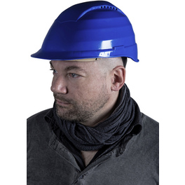 Schutzhelm, Kopfgröße von 52 bis 63cm, DIN 4842, blau