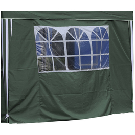 Seitenteile, Breite: 290 cm, Polyester, grün, mit Fenster