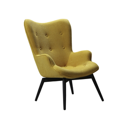 Sessel, Höhe: 92 cm, gelb/schwarz