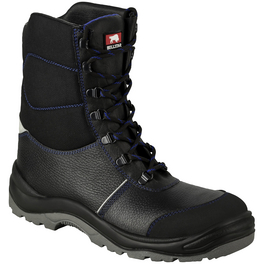 Sicherheitsstiefel, Fleece-Mütze, Socken, S1P, 47, Schwarz